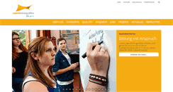 Desktop Screenshot of jugendbildungsstaetten.de