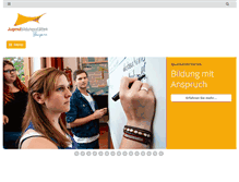 Tablet Screenshot of jugendbildungsstaetten.de